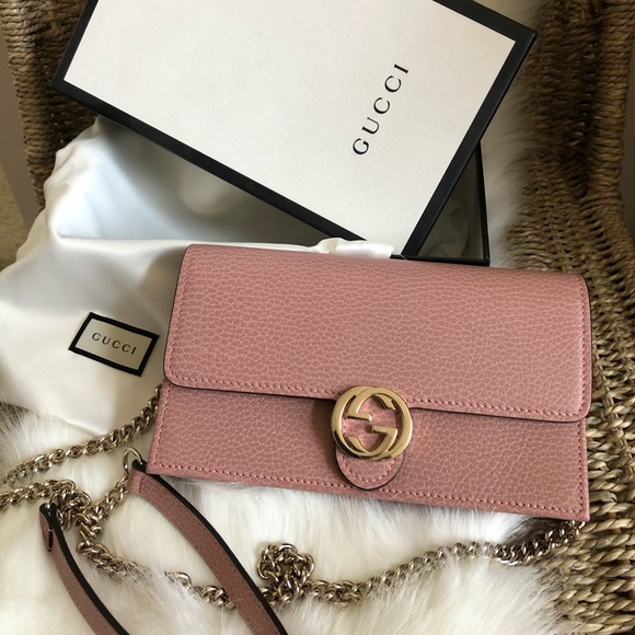 Gucci WOC leather crossbody pink brand new - Picture 2 of 7